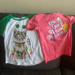 2 T-shirts size 7/8